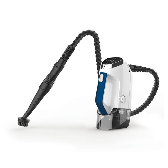 Polti Vaporetto 3 Clean Aspirapolvere verticale AC Secco e bagnato Schiuma Senza sacchetto 0,5 L 1700 W Blu, Bianco