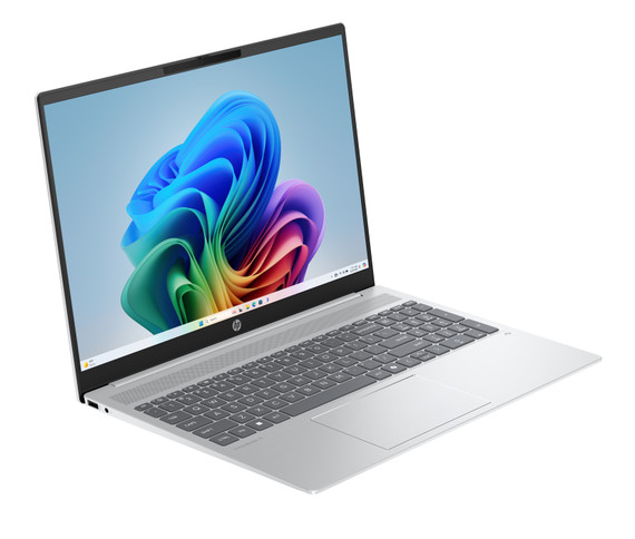 HP OmniBook 5 Laptop Next Gen AI 16-ag1034nlx Copilot+ PC AMD Ryzen AI 5 330 Computer portatile 40,6 cm (16") 2K 16 GB LPDDR5x-SDRAM 512 GB SSD Wi-Fi 6 (802.11ax) Windows 11 Home Argento