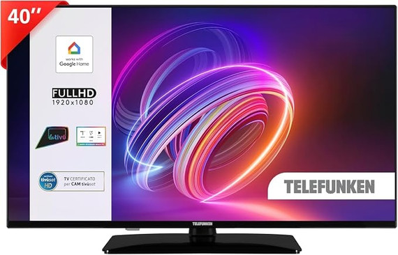 TV LED TE40900B53I2D 40"FHD DVBT2/S2 SMART TIVO