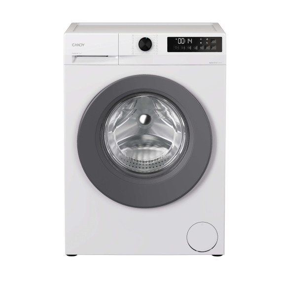Candy ProWash 300, Lavatrice Carica Frontale 10 KG, 20% più efficente della classe A, 1400 giri, Bianco, Inverter, Fresh Vapor, 8 Cicli Rapidi, GD 410G8-S