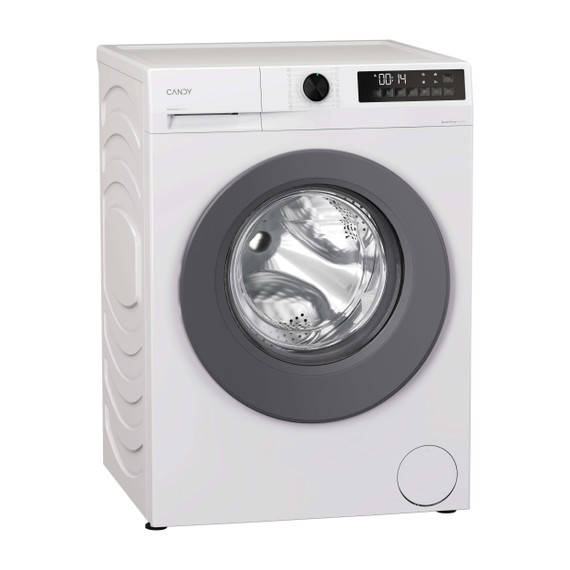 Candy ProWash 300, Lavatrice Carica Frontale 10 KG, 20% più efficente della classe A, 1400 giri, Bianco, Inverter, Fresh Vapor, 8 Cicli Rapidi, GD 410G8-S