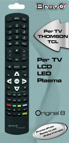 Bravo Original 8 telecomando IR Wireless TV Pulsanti
