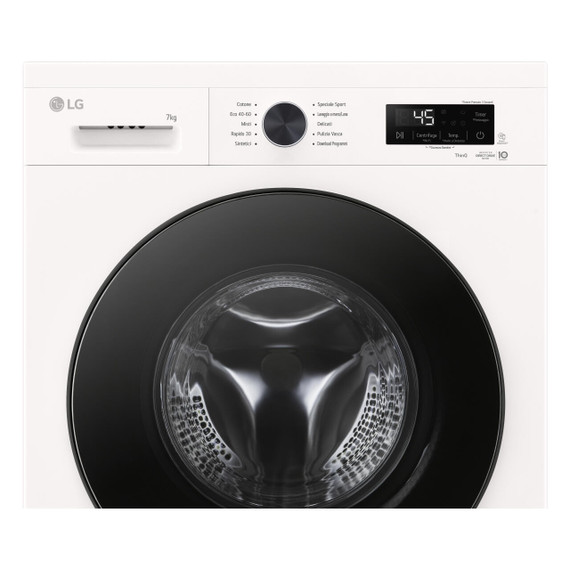 LG F2NX10S7NWB Lavatrice Slim 7 kg Classe A Ivory White