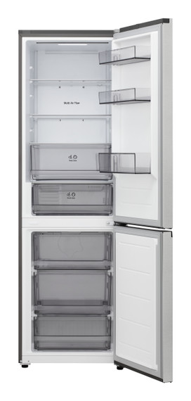LG GBBSJ10DPY Frigorifero combinato Fit&Max 60cm, Classe D, 333L, AI Inverter, Prime Silver