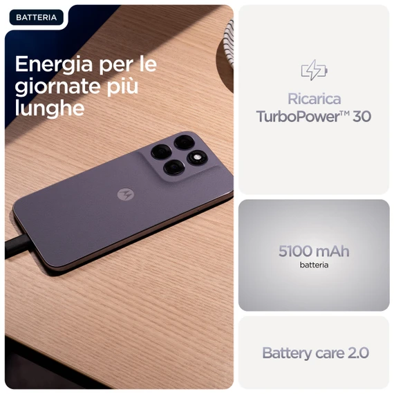 Motorola moto g67 17,3 cm (6.8") Dual SIM ibrida Android 16.0 5G USB tipo-C 4 GB 128 GB 5200 mAh Grigio