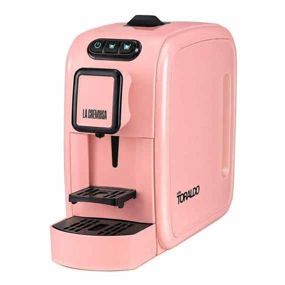 Toraldo La Cremosa Macchina Caffè a Cialde Rosa 1100W 19 Bar