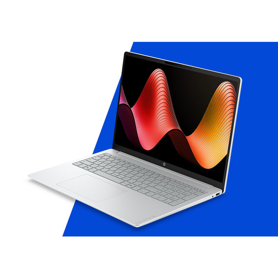 HP OmniBook 3 Laptop 16-bu0010nlx Intel Core 3 Computer portatile 40,6 cm (16") 2K 12 GB DDR5-SDRAM 512 GB SSD Wi-Fi 6 (802.11ax) Windows 11 Home Grigio, Argento
