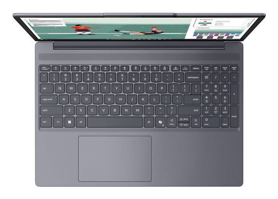 Lenovo IdeaPad Notebook Slim 3 Display 15.3'' WUXGA (1920x1200) Processore INTEL Core 7 350 Memoria RAM 16GB Memoria SSD 512GB Scheda grafica Integrata | Sistema Operativo WINDOWS 11 HOME | LUNA_GREY | Caricatore NON incluso
