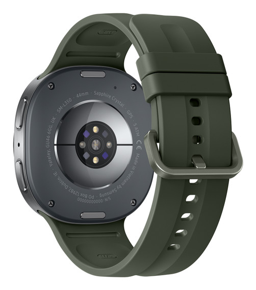 Samsung Galaxy Watch9, 44mm, Silver, Bluetooth, Design sottile anti-urto, guida al sonno, coaching salute, benessere cardiaco, batteria da 445 mAh, Snapdragon Wear Elite