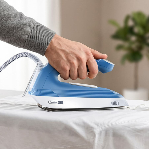 Braun UPStyle 2 IS2745BL Stazione di stiro a vapore pressurizzato 1,5 L EloxalPlus soleplate Blu