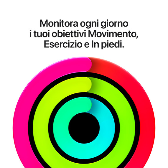 Apple Watch SE (3nd generation) SE 3 GPS, Cassa 40 mm in alluminio mezzanotte con Cinturino Sport blu marino - S/M
