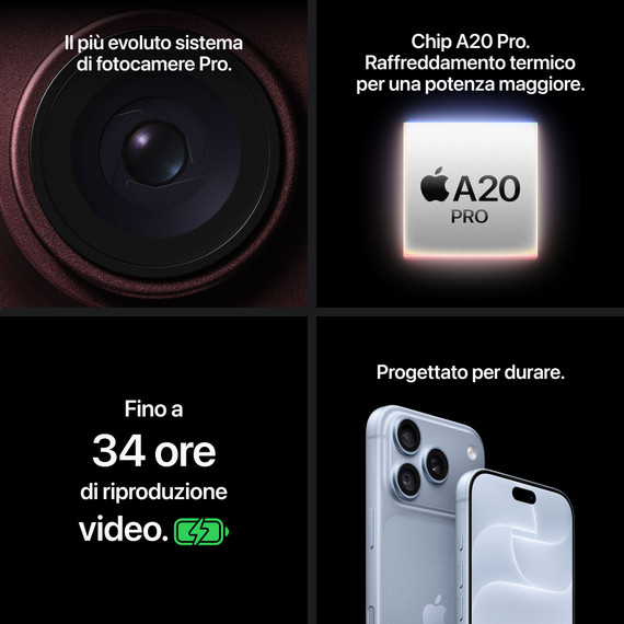 Apple iPhone 18 Pro 256GB Argento