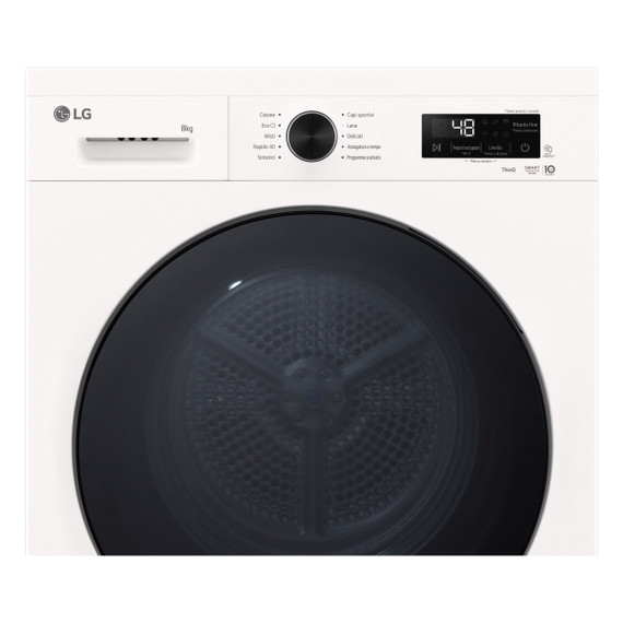 LG RNX1008NWB Asciugatrice 8 kg Classe C Bianco