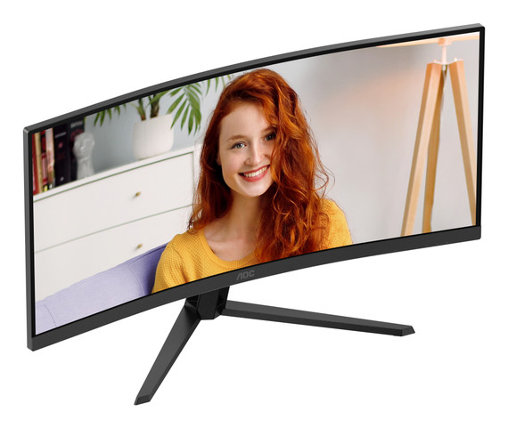 AOC B3 CU34B3E Monitor PC 86,4 cm (34") 3440 x 1440 Pixel Wide Quad HD LED Nero