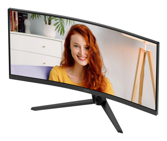 AOC B3 CU34B3E Monitor PC 86,4 cm (34") 3440 x 1440 Pixel Wide Quad HD LED Nero