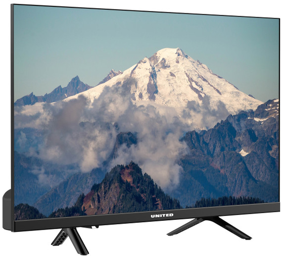 United UNLED24M10 TV 24" HD, Triplo tuner DVBT2/C/S2 HEVC MAIN10, Dolby Audio, Parental Control