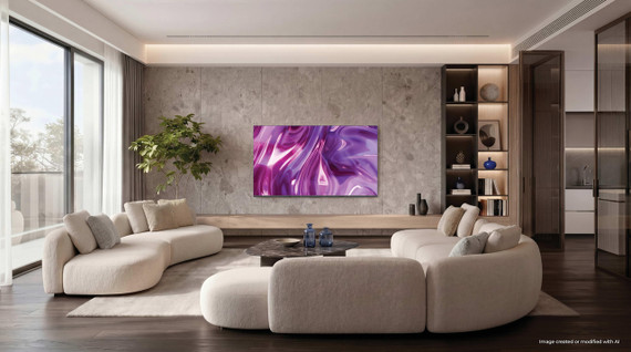 Haier Smart TV QLED 32" H32S80GFX, Full HD, Google TV, HDR10, Dolby Audio, HDMI 2.1 x4, Bluetooth 5.1, DBX TV