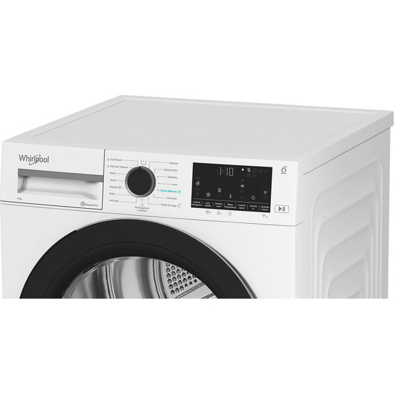 Whirlpool C WD R49M WBS IT, Capacità 9kg, classe C, colore White, Display digitale XL, Wi-Fi
