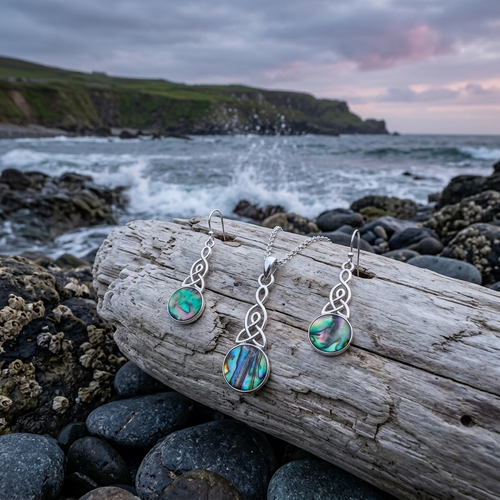 Celtic mother & child knot set