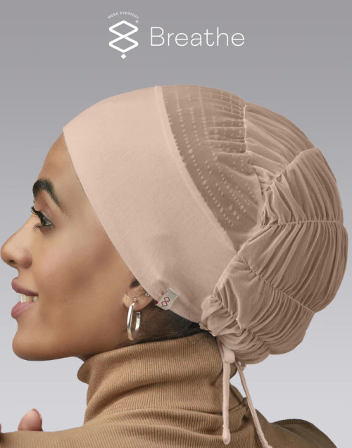 Flow Bamboo Headcap with retail bag - Nude