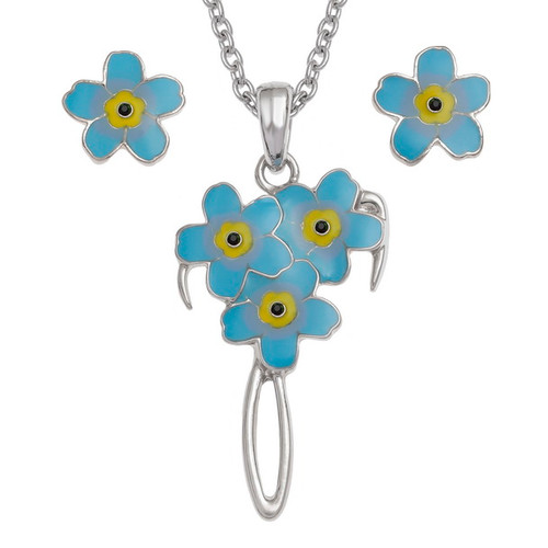 Tide Jewellery Forget-me-not set