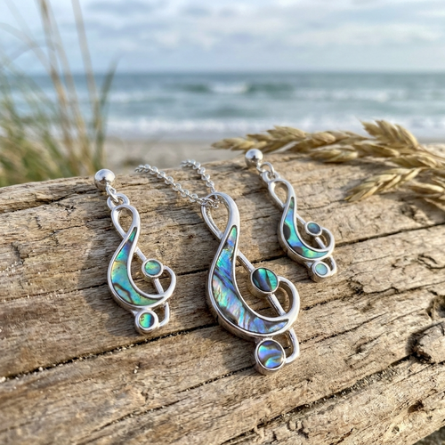 Tide Jewellery Treble clef set