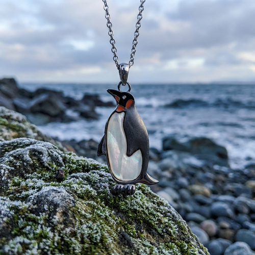 Tide Jewellery Emperor penguin necklace