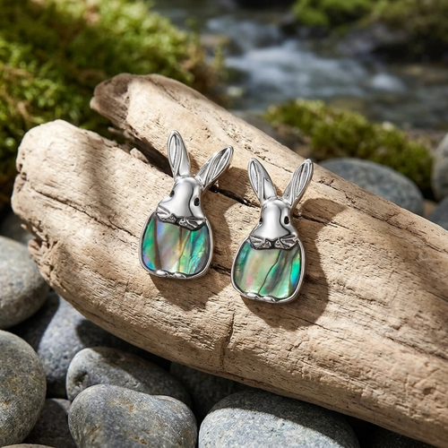 Rabbit earrings