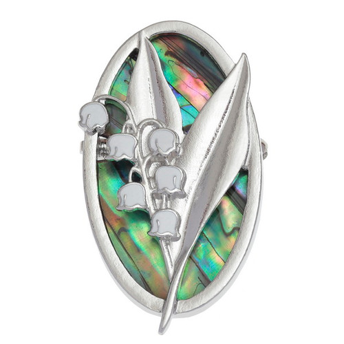 Lily of the valley brooch
