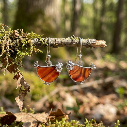 Little hen earrings