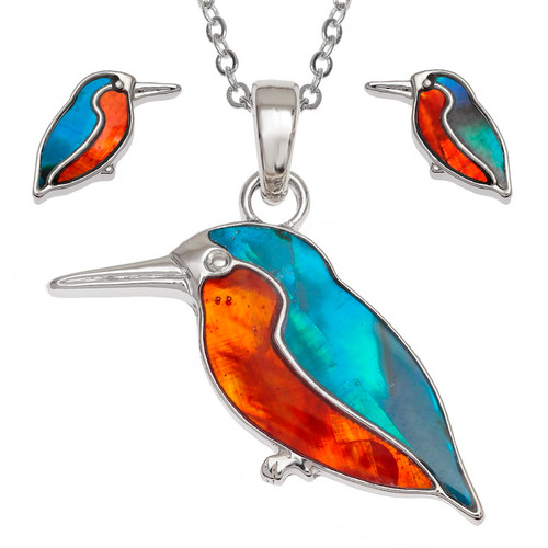 Kingfisher stud set