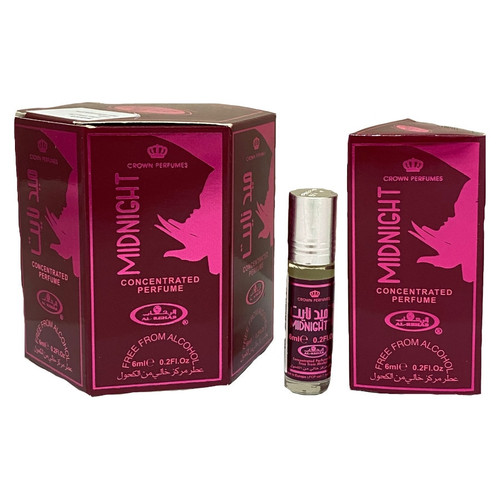 Al-Rehab Midnight Roll On Perfume Oil - 6ml (With Retail Box)