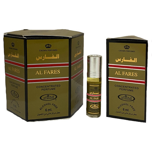 Al-Rehab Al Fares Roll On Perfume Oil - 6ml (With Retail Box)