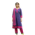 Navy Blue and Pink Monipuri Salwar Kameez - Large