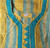 Yellow and Sky Blue Monipuri Salwar Kameez - XLarge