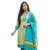 Yellow and Sky Blue Monipuri Salwar Kameez - XLarge