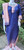 Navy Blue and Baby Pink Monipuri Salwar Kameez - Large