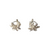 Silver Finish Lily Clip Earring Silver Finish Lily Clip Earring