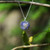 Silver Plated Aster Pendant