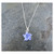 Silver Plated Mini Periwinkle Pendant with gift box