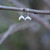 Silver Plated Snowdrop Flower Earring