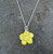Silver Plated Mini Buttercup Pendant