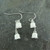 Silver Plated Lily of The Valley Earring with Gift Box