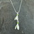 Snowdrop Flower Necklace