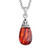 Tide Jewellery Red pear necklace