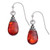 Tide Jewellery Red pear earrings