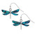 Tide Jewellery Blue dragonfly earrings