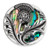 Tide Jewellery inlaid Paua Natural thistle brooch