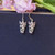 Wisteria Lilac Flower Drop Earrings