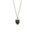 Silver Plated Pine Cone Pendant Necklace